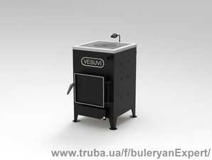 Котел твердотопливный водогрейный с ЧУГУННОЙ ВАРОЧНОЙ ПЛИТОЙ &mdash; Рудой С.О.